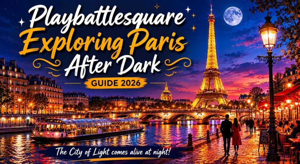 PlayBattlesquare Exploring Paris After Dark