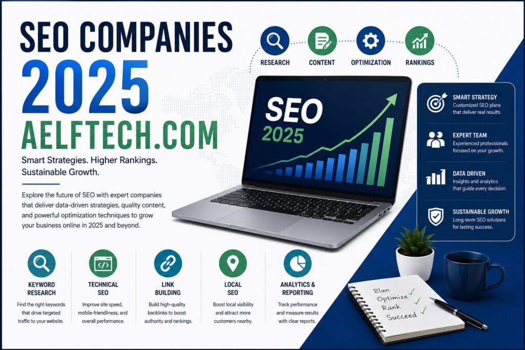 SEO Companies 2025 Aelftech.com: The New Era of Search Engine Optimization and Digital Growth seo companies 2025 aelftech.com