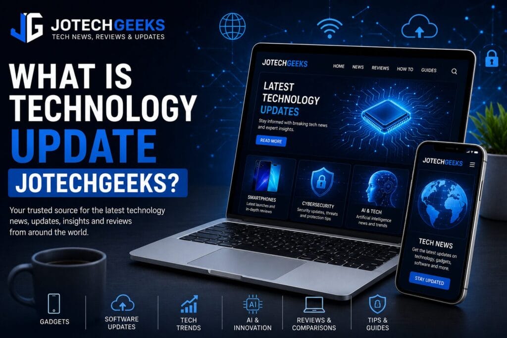 What Is Technology Update JotechGeeks? Everything You Need to Know About This Growing Technology Resource what is technology update jotechgeeks