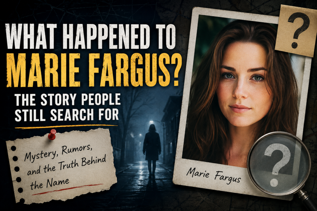 What Happened to Marie Fargus? The Story People Still Search For