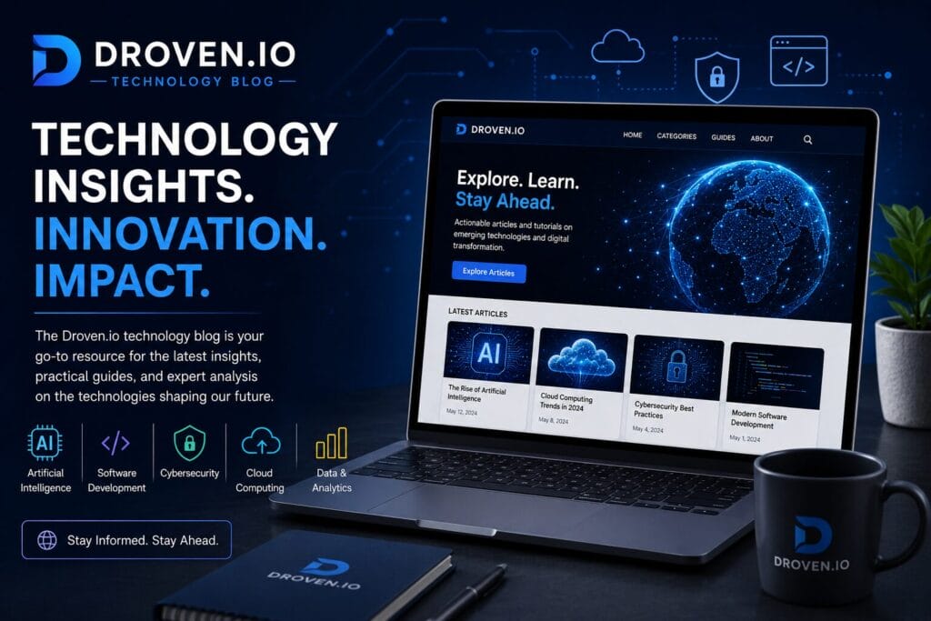 Droven.io Technology Blog: Understanding Its Role in Modern Technology Education and Digital Innovation Droven.io Technology Blog