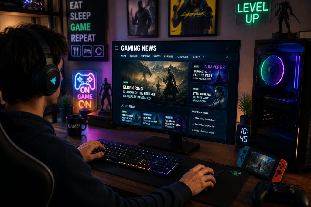 How to Keep Up With Gaming News Zeromaggaming